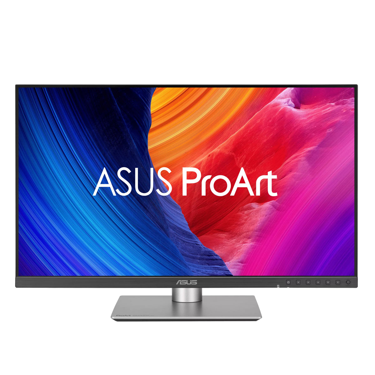 Monitor Profesional Asus ProArt Display PA278QGV Gen2 27"/ QHD/ Multimedia/ Regulable em altura/ preto e prateado