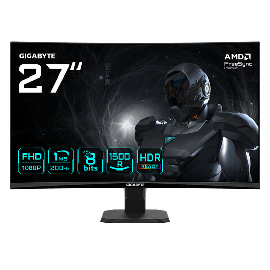 Monitor Gigabyte curvo GS27FCA - 27"
