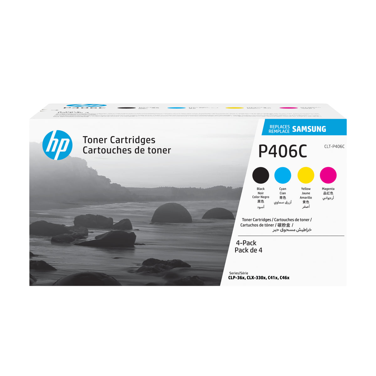 HP Toner CLT-P406C / SU375A BK,C,M,e Multipack