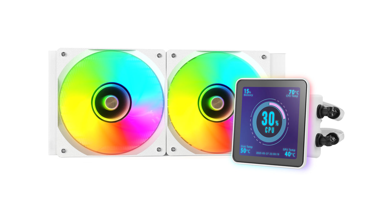 Sistema de Arrefecimento Líquido Mars Gaming ML-VISIONPRO240/ branco