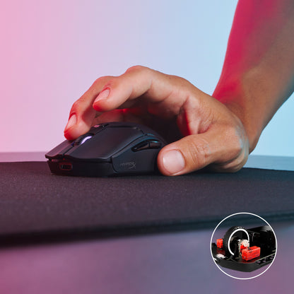 Rato HyperX Pulsefire Haste 2 Mini / 7D388AA preto S - imagem 6