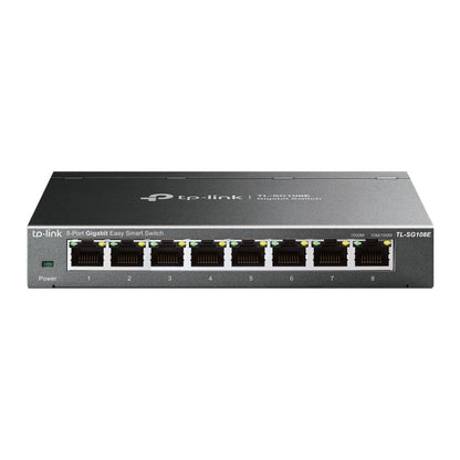 Switch de Rede TP-Link TL-SG108E / TL-SG108E preto