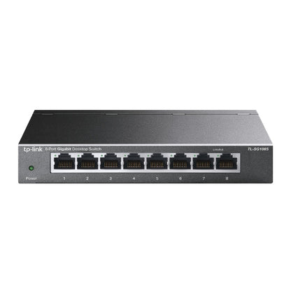 Switch de Rede TP-Link TL-SG108S 8xGB RJ45 Metal