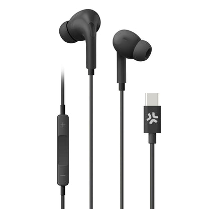 Celly auscultadores Cabo Usb-C Preto