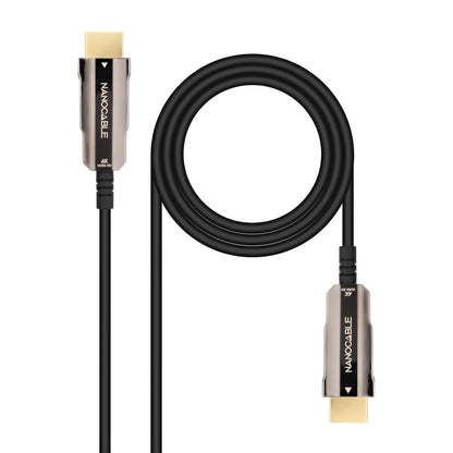 Cabo HDMI Nanocable v2.0 AOC 4K@60HZ 18Gbp 10 m