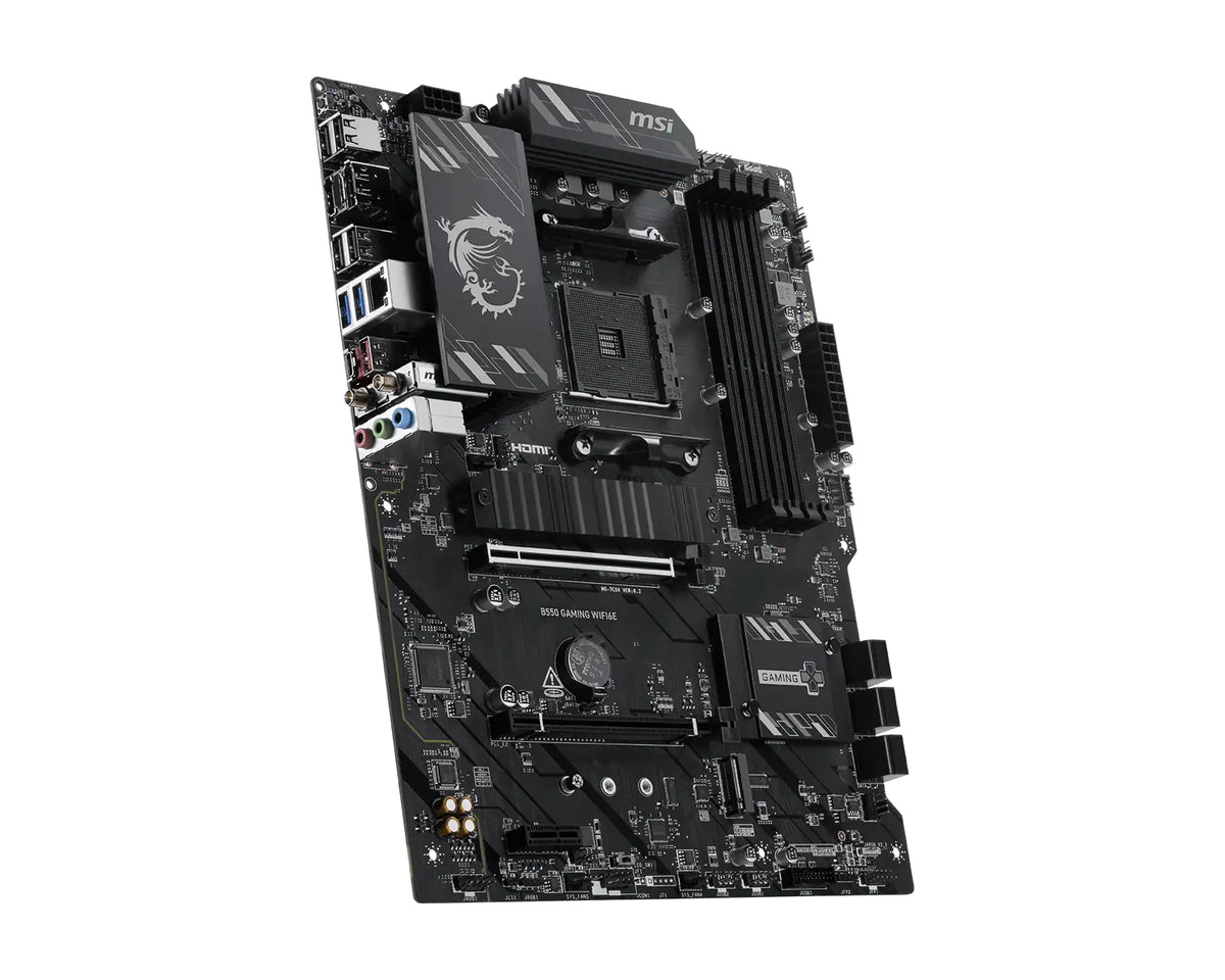 MSI Placa Base B550 de jogos WIFI6E DDR4 ATX AM4 - imagem 11