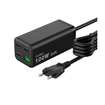 COOLBOX Estación Carga USB 100W Gan C+C+C+A S.Mesa