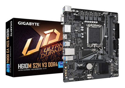 Placa-mãe Gigabyte H610M S2H V3 DDR4 - Micro ATX