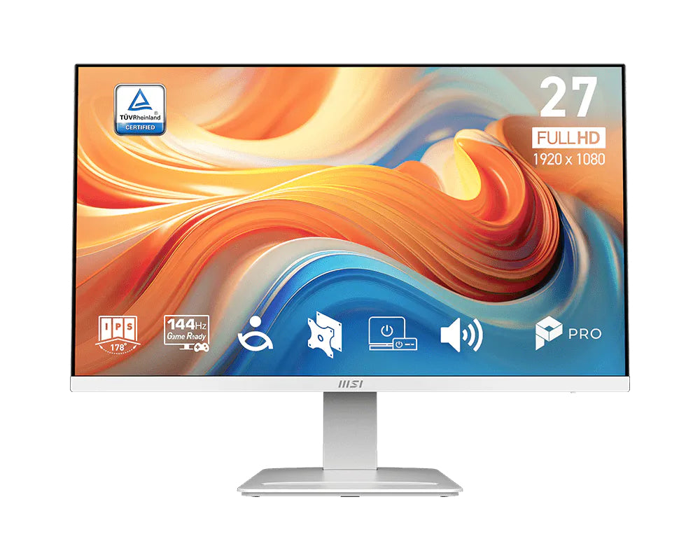 Monitor MSI MP273W E14A 27" IPS 144Hz Branco - imagem 5