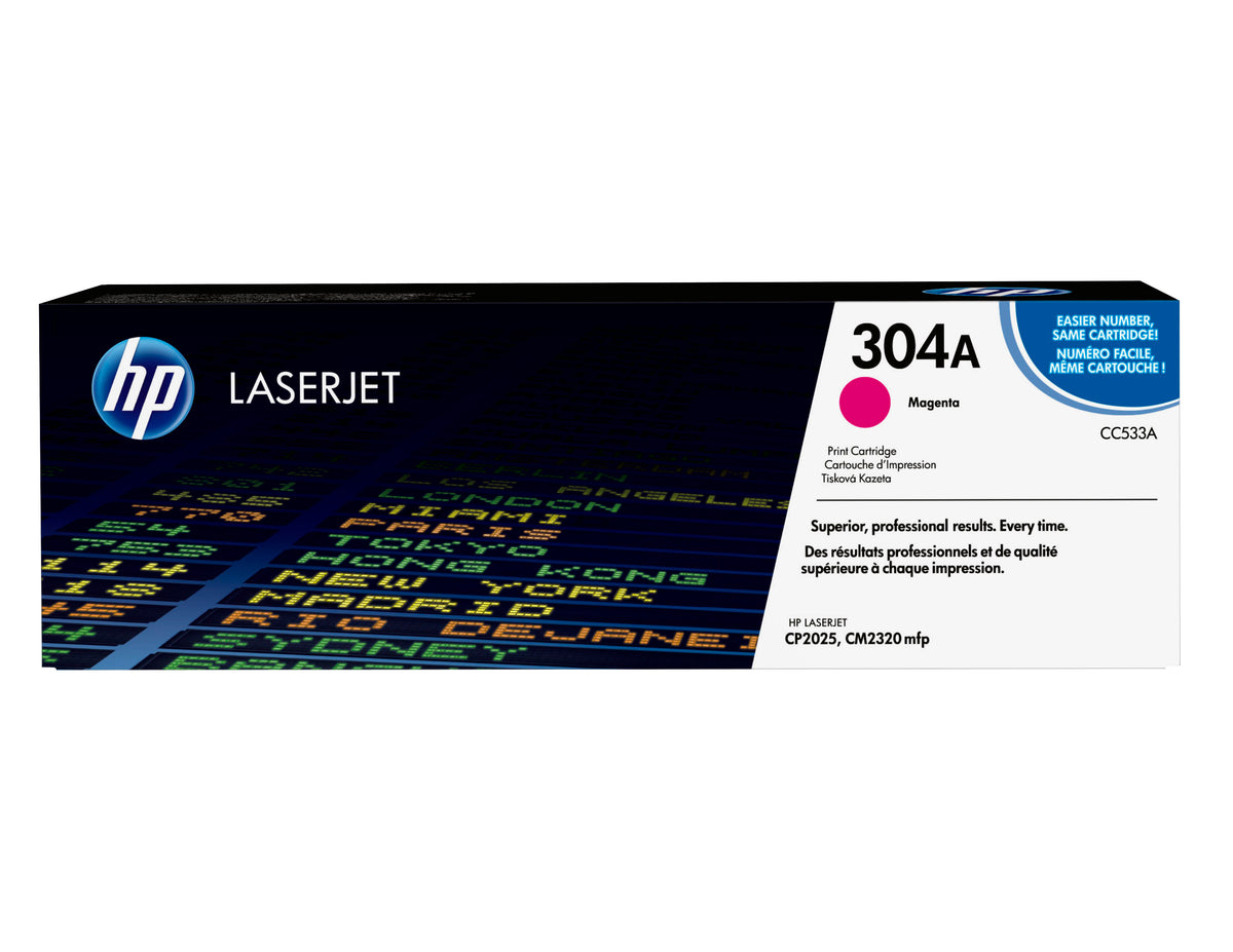 HP Toner 304A / CC533A Magenta Standard