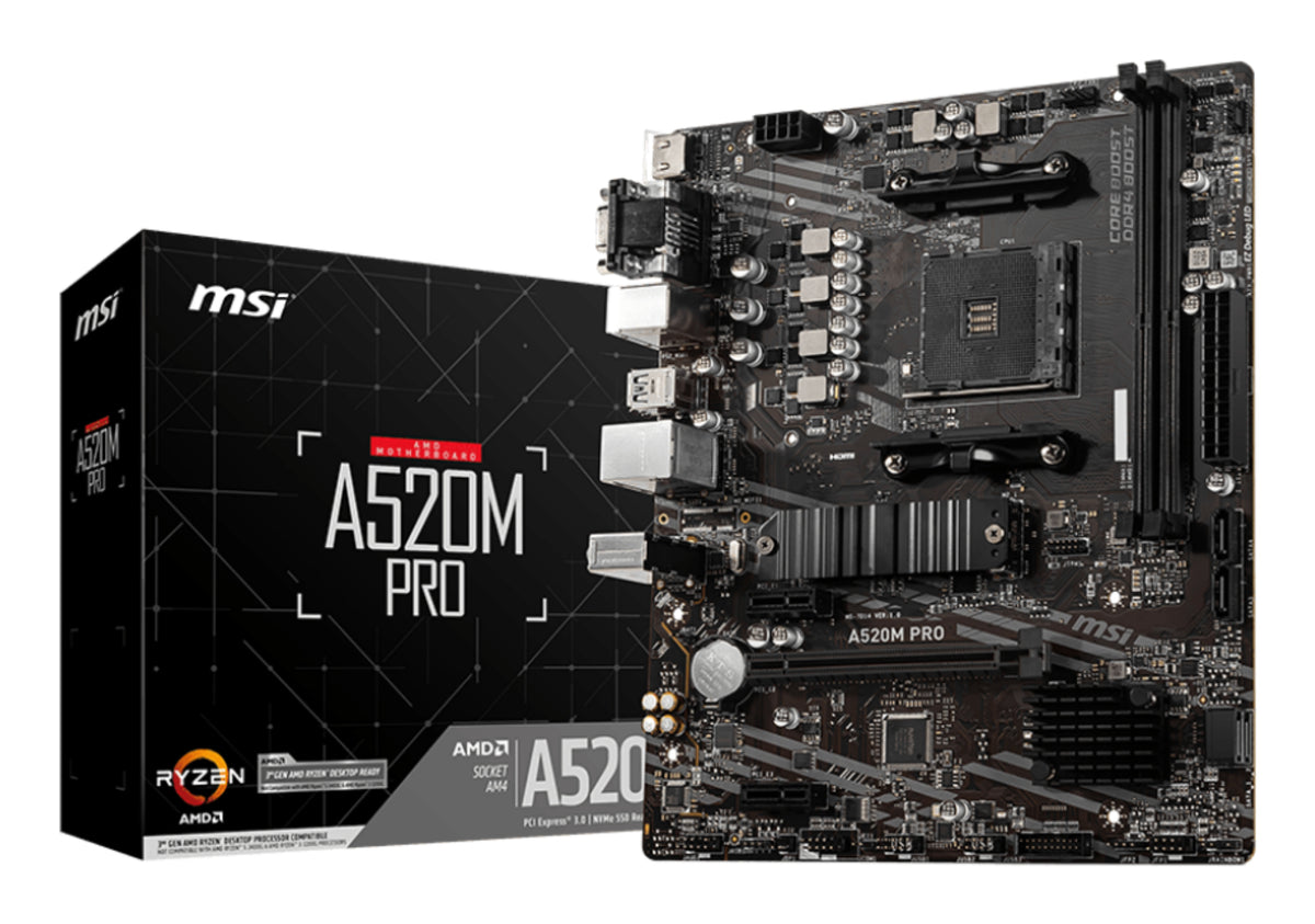 MSI Placa Base A520M PRO mATX AM4
