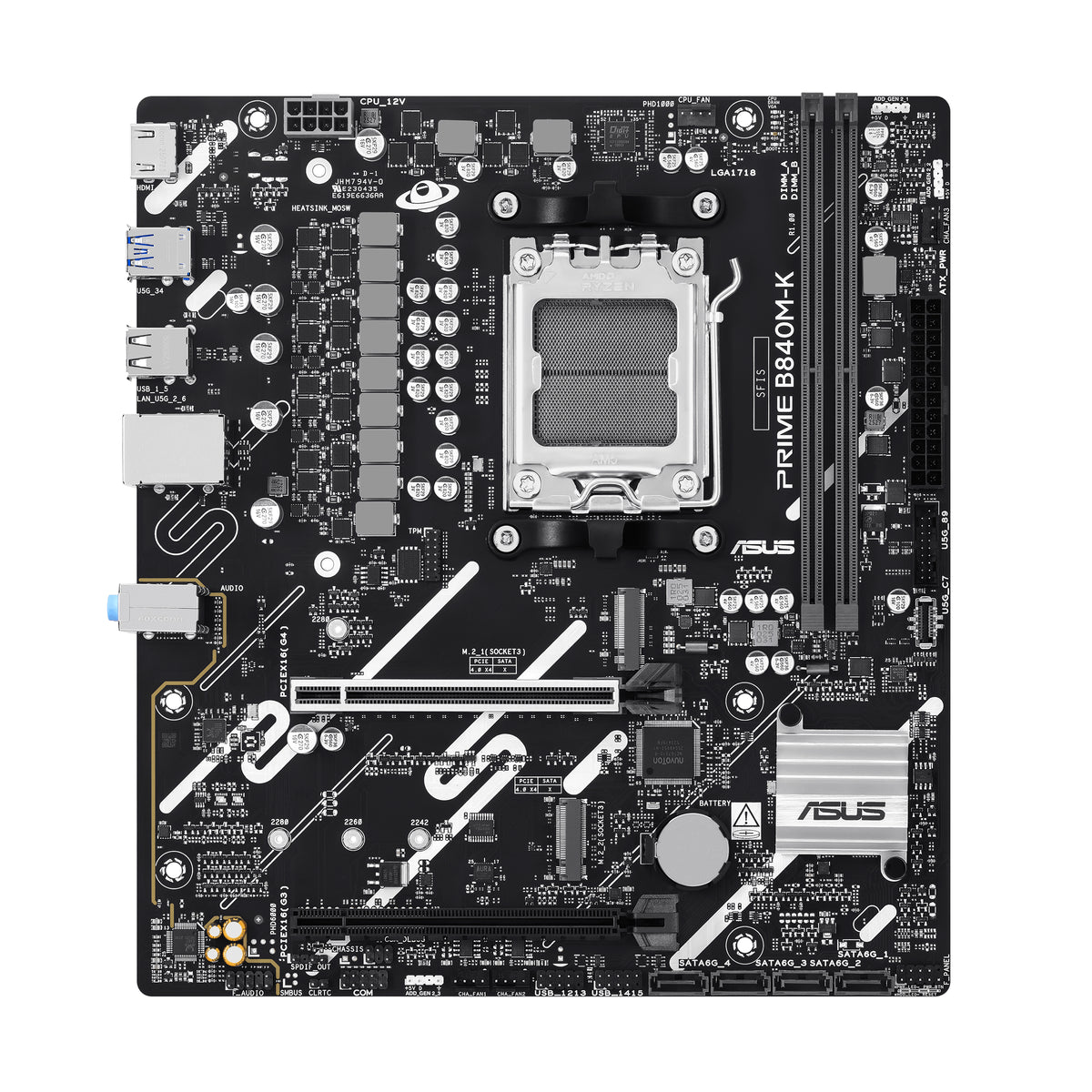 ASUS PLACA BASE PRIME B840M-K mATX AM5
