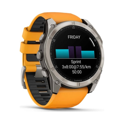 Watch Garmin Fenix 8 Amoled Sapphire GPS 51mm - Graphit/Titanium Titan