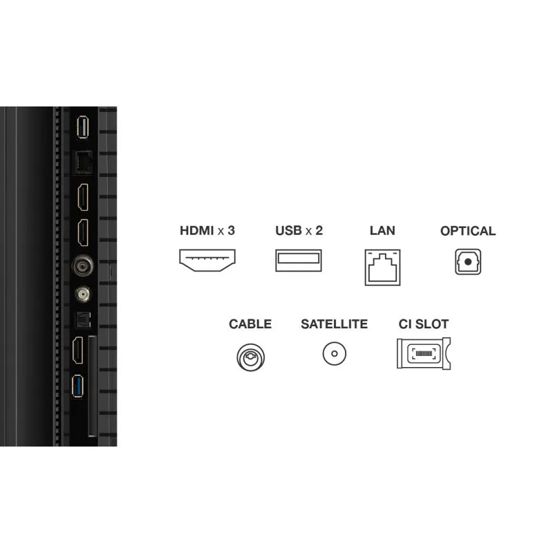 Smart TV TCL 75P7K QLED 75" UHD 4K Google TV - 190cm