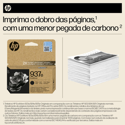 HP Ink 937E / 4S6W9NE preto XL - imagem 5