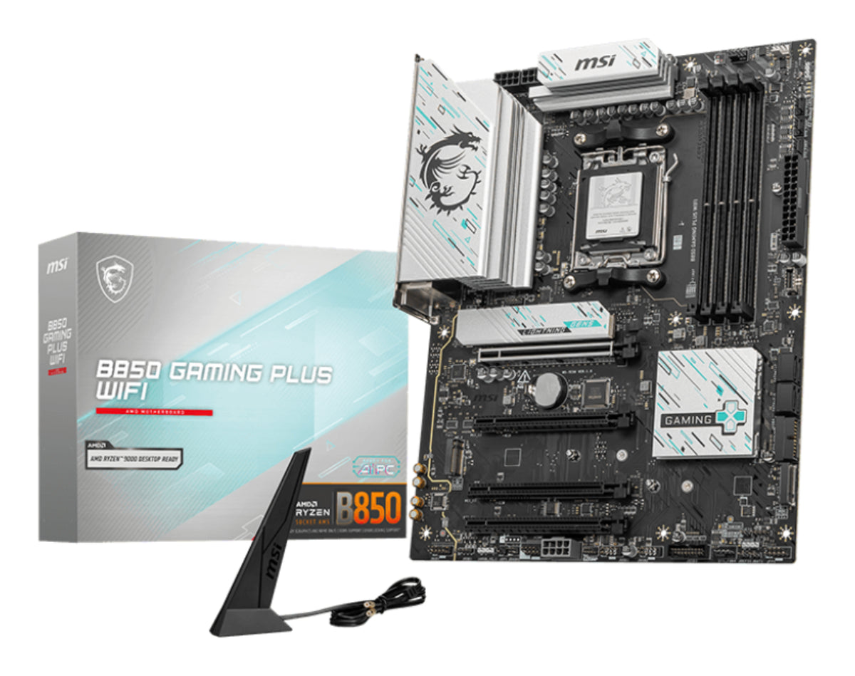 MSI Placa Base B850 de jogos PLUS WIFI DDR5 ATX AM5 - imagem 4