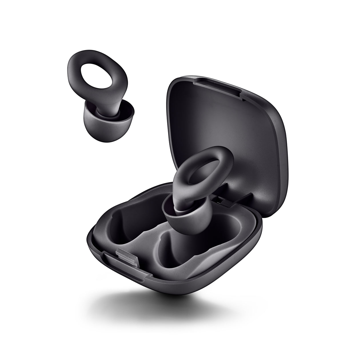 Auscultadores NGS NOONBLACK TAPONES SILICONA FUNDA Preto - imagem 6