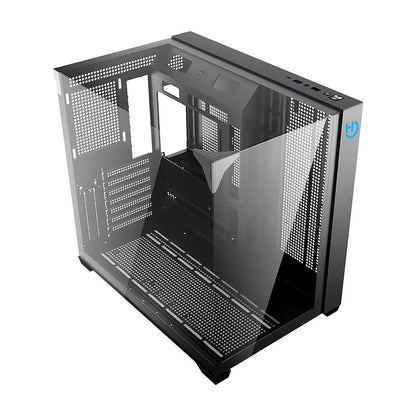 Caixa de Computador Hiditec Caja Atx Gaming Sky preto USB 3.1 TYPE-C - imagem 7