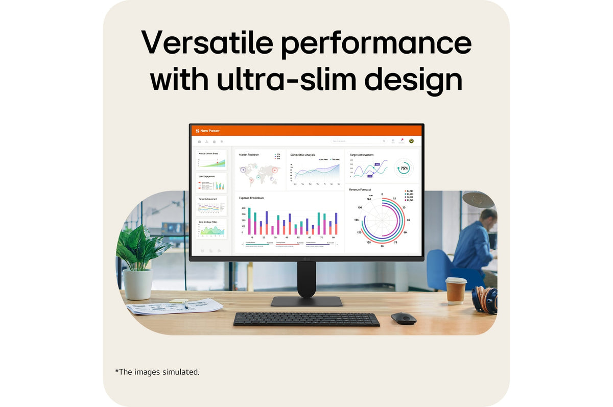 Monitor LG 24U411B-B 23.8" FHD 144hz 1ms HDMI VGA - imagem 5
