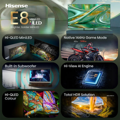 Televisão Hisense 65E8S - Hisense