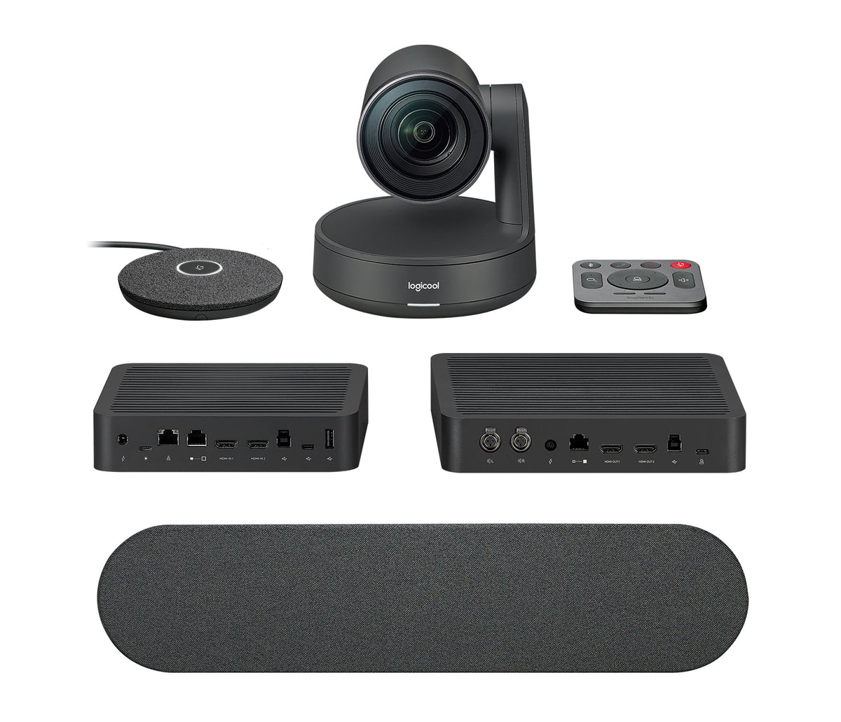 Sistema de Videoconferência Logitech Telephone Rally / 960-001218 preto - imagem 2