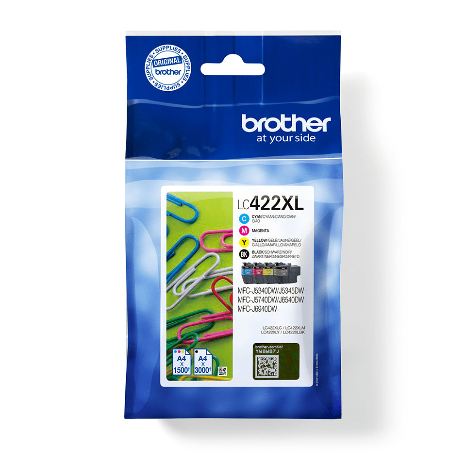 Brother Cartucho Multipack LC422XLVAL - imagem 6