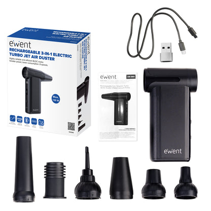 EWENT EW5681 Pistola Aire Compr 8 Vel. 130000 RPM - imagem 4