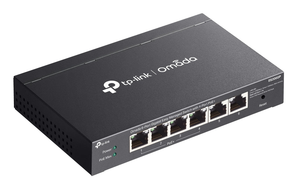 Computador TP-Link ES206GP Switch 4xGb PoE+ 2xGb 65W Desktop - imagem 8