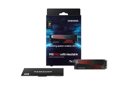 Disco SSD Samsung M.2 990 PRO Heatsink 1TB / MZ-V9P1T0CW - imagem 11