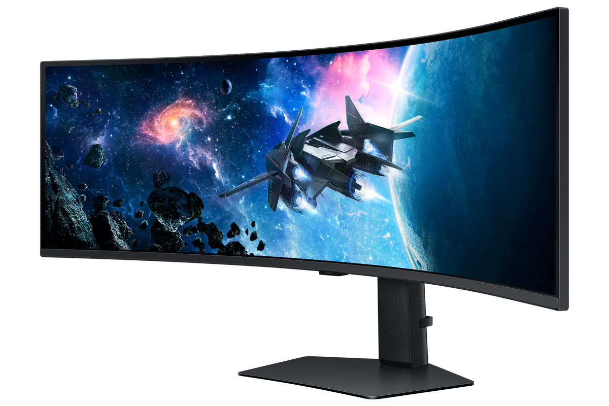 Monitor Gaming Ultrapanorámico Curvo Samsung Odyssey G9 S49CG954EU 49"/ Dual QHD/ 1ms/ 240Hz/ VA/ Regulable em altura/ preto