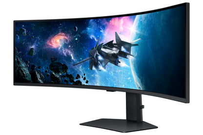 Monitor Gaming Ultrapanorámico Curvo Samsung Odyssey G9 S49CG954EU 49"/ Dual QHD/ 1ms/ 240Hz/ VA/ Regulable em altura/ preto