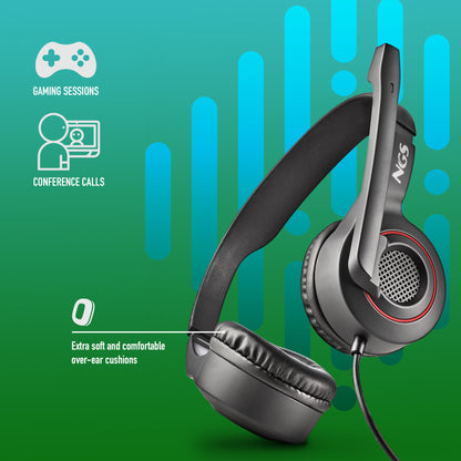 Auscultadores NGS AURICULAR com MICROFONO AJUST JACK MSX10PRO - imagem 6