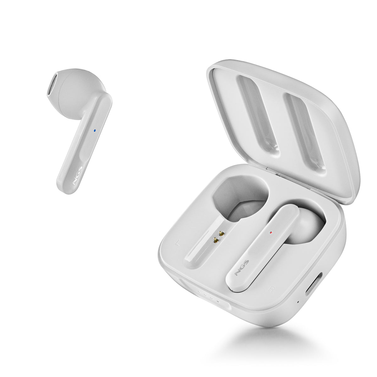 Auscultadores NGS auscultadores Artica Move BT e TW Stereo branco - imagem 9