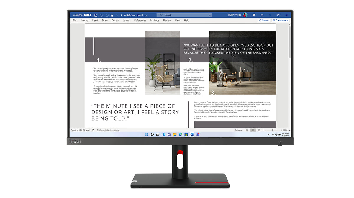 Monitor Lenovo ThinkVision S27i-30 Monitor 27" FHD HDMI