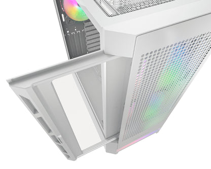 Caixa de Computador Cougar Caja Semitorre Duoface Rgb branco - imagem 10