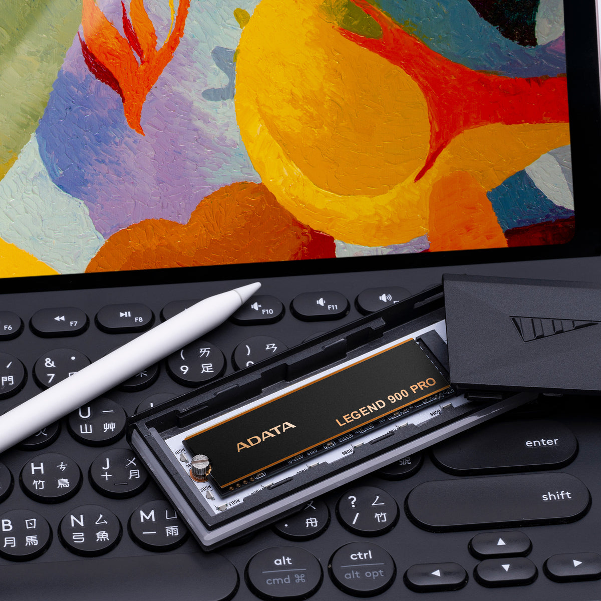 Disco SSD ADATA LEGEND 900 PRO 2TB PCIe Gen4x4 7400MB-s - imagem 14
