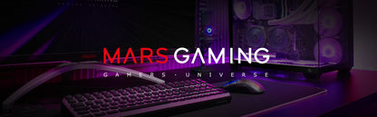 Conjunto Teclado e Rato Mars Gaming Combo MCPWXWES Gaming 3IN1 RGB Branco - imagem 16
