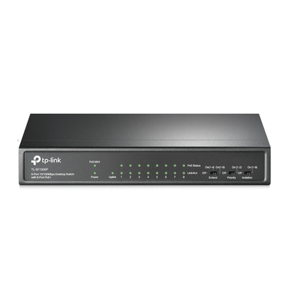 TP-Link TL-SF1009P Switch PoE de 9 portas/ RJ-45 10/100/ PoE