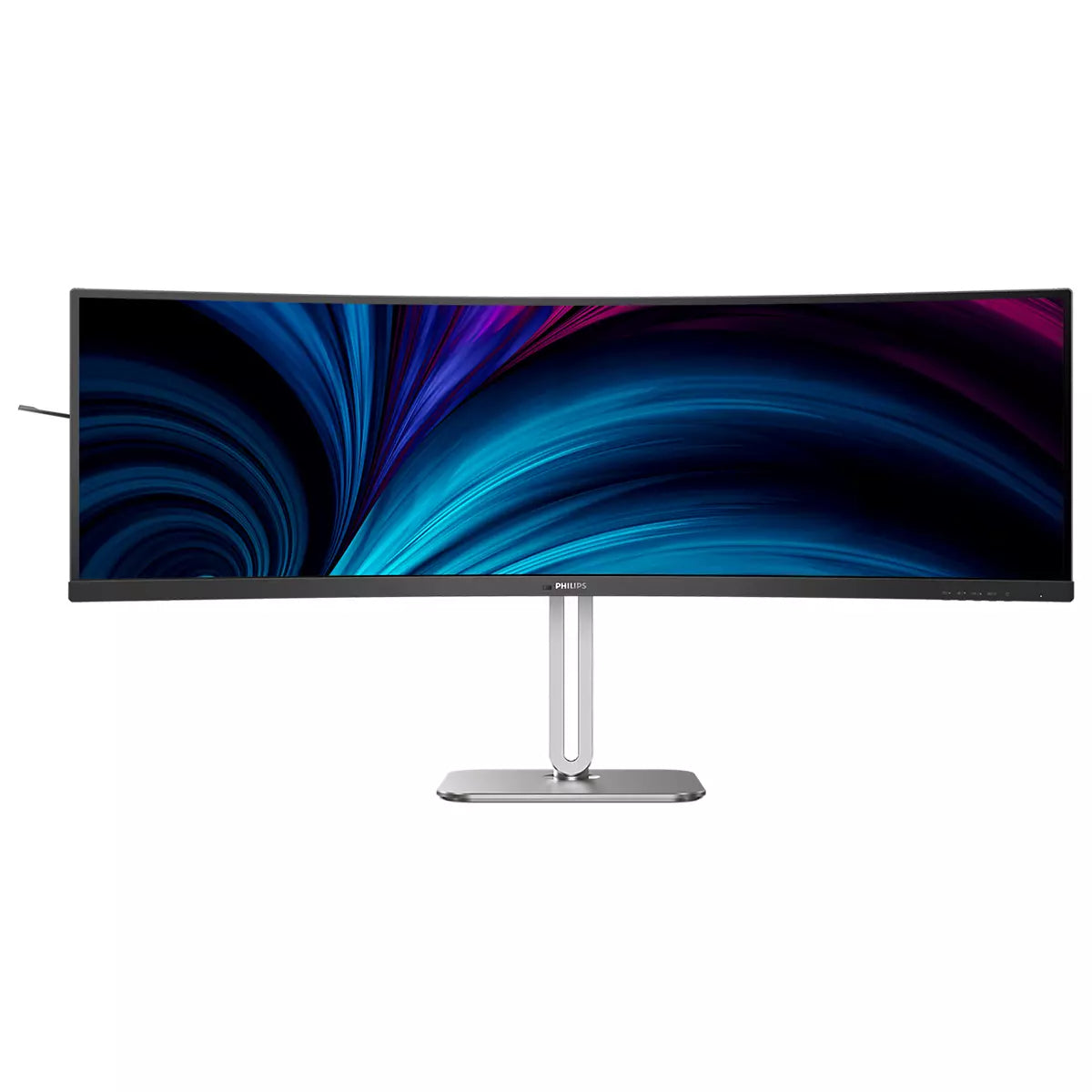 Monitor Profesional Ultrapanorámico Curvo Philips 49B2U5900C 49"/ Dual QHD/ Multimedia/ Regulable em altura/ preto e prateado