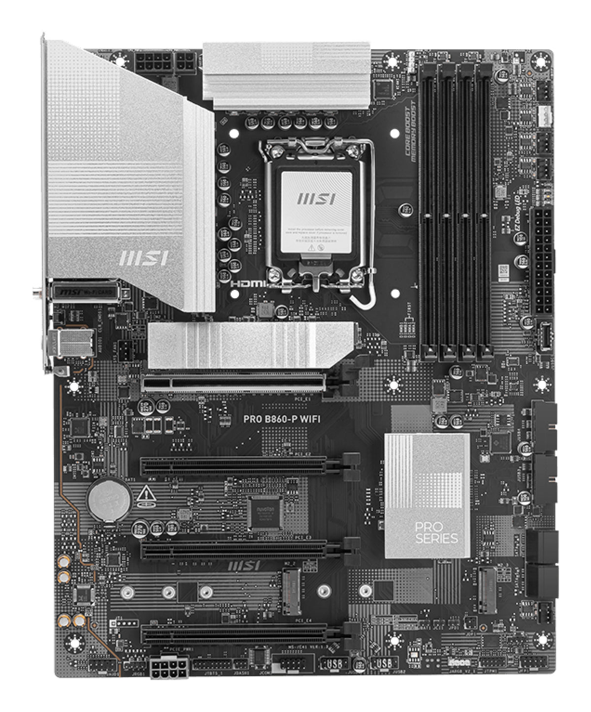 MSI Placa Base PRO B860-P WIFI ATX DDR5 1851 - imagem 9
