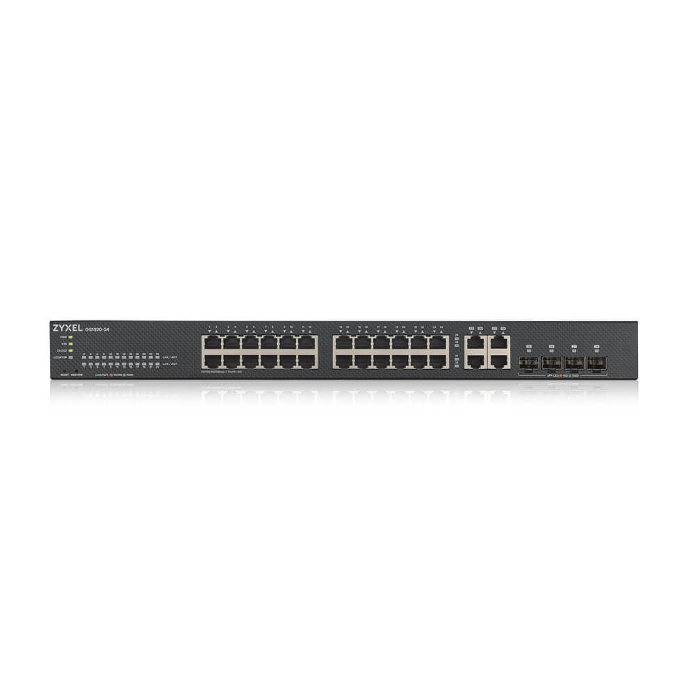 Bastidor Zyxel GS1920-24v2 Switch 24xGbE 4xGb Combo - imagem 5