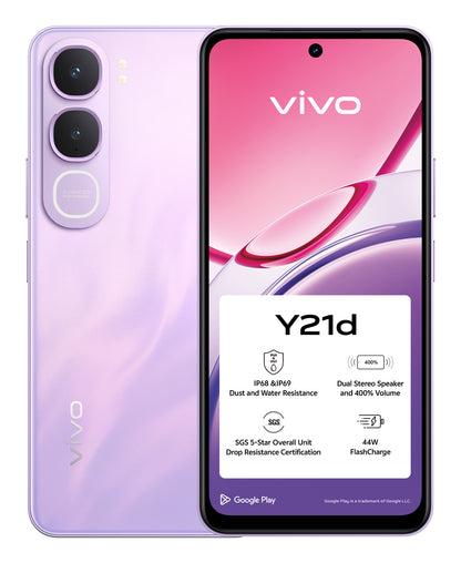 Smartphone Vivo Y21D 4GB/ 128GB/ 6,68" / Roxo