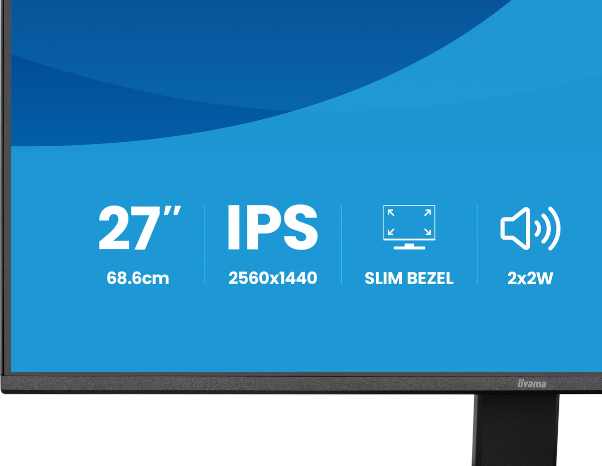 Monitor iiyama ProLite X2791QS / X2791QS-B1 preto - imagem 12