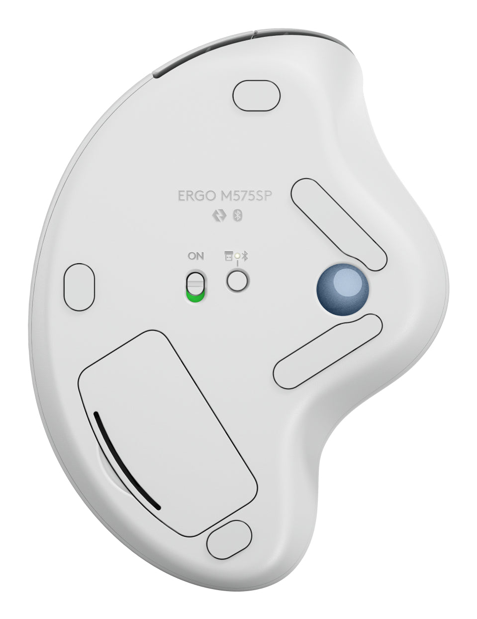 Rato Logitech ERGO M575S / 910-007030 azul, branco - imagem 6