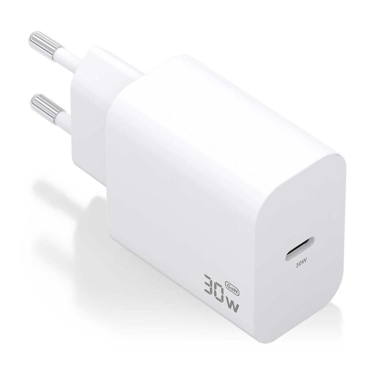 Aisens Carregador GaN 30W 1xUSB-C PD3.0 Branco