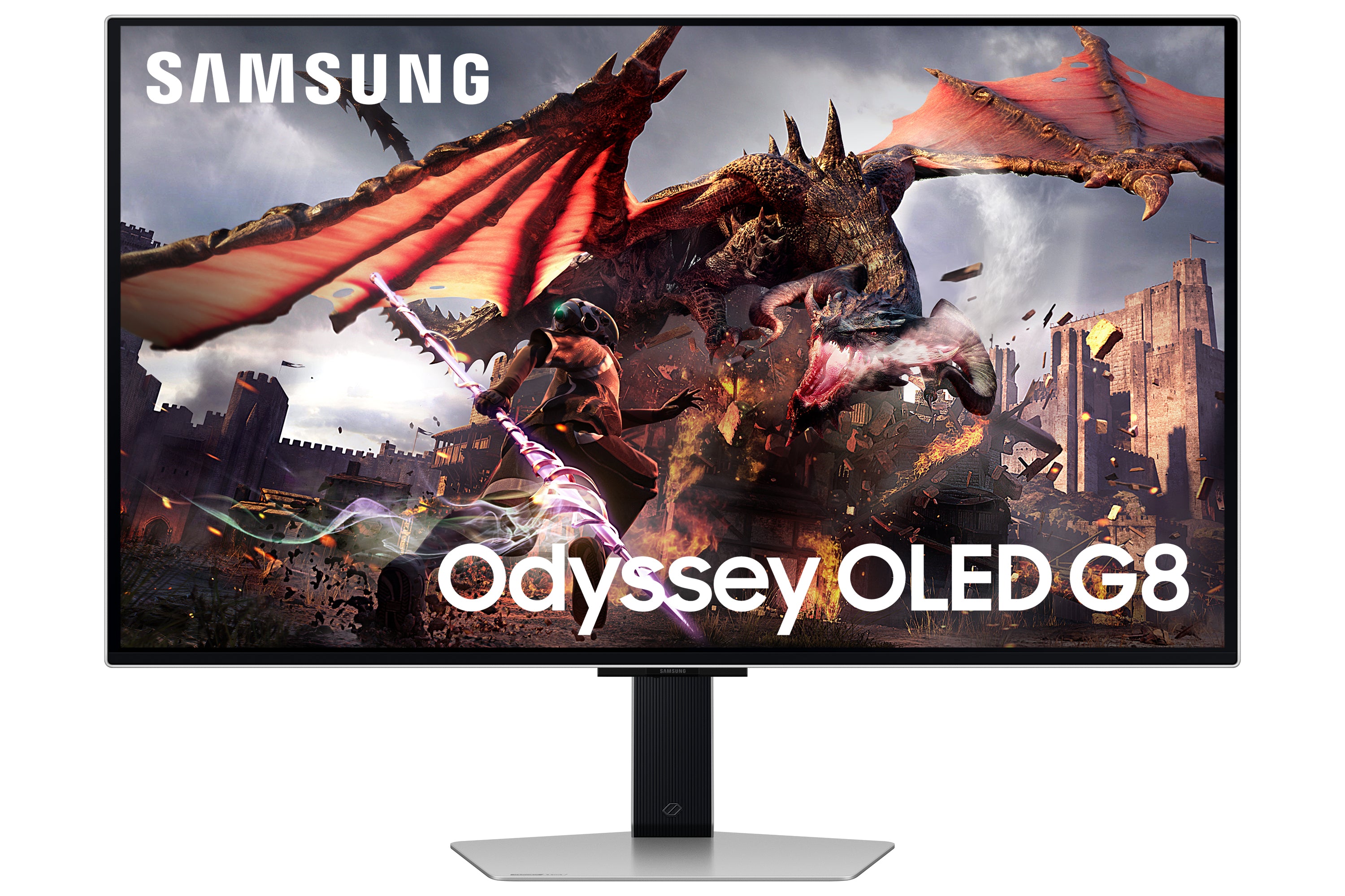 Monitor Samsung Odyssey LS32DG800SU / LS32DG800SUXEN prateado