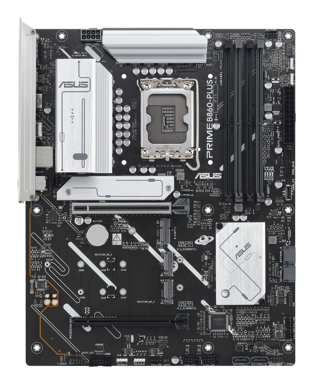ASUS PLACA BASE PRIME B860-PLUS-CSM ATX 1851 - imagem 9