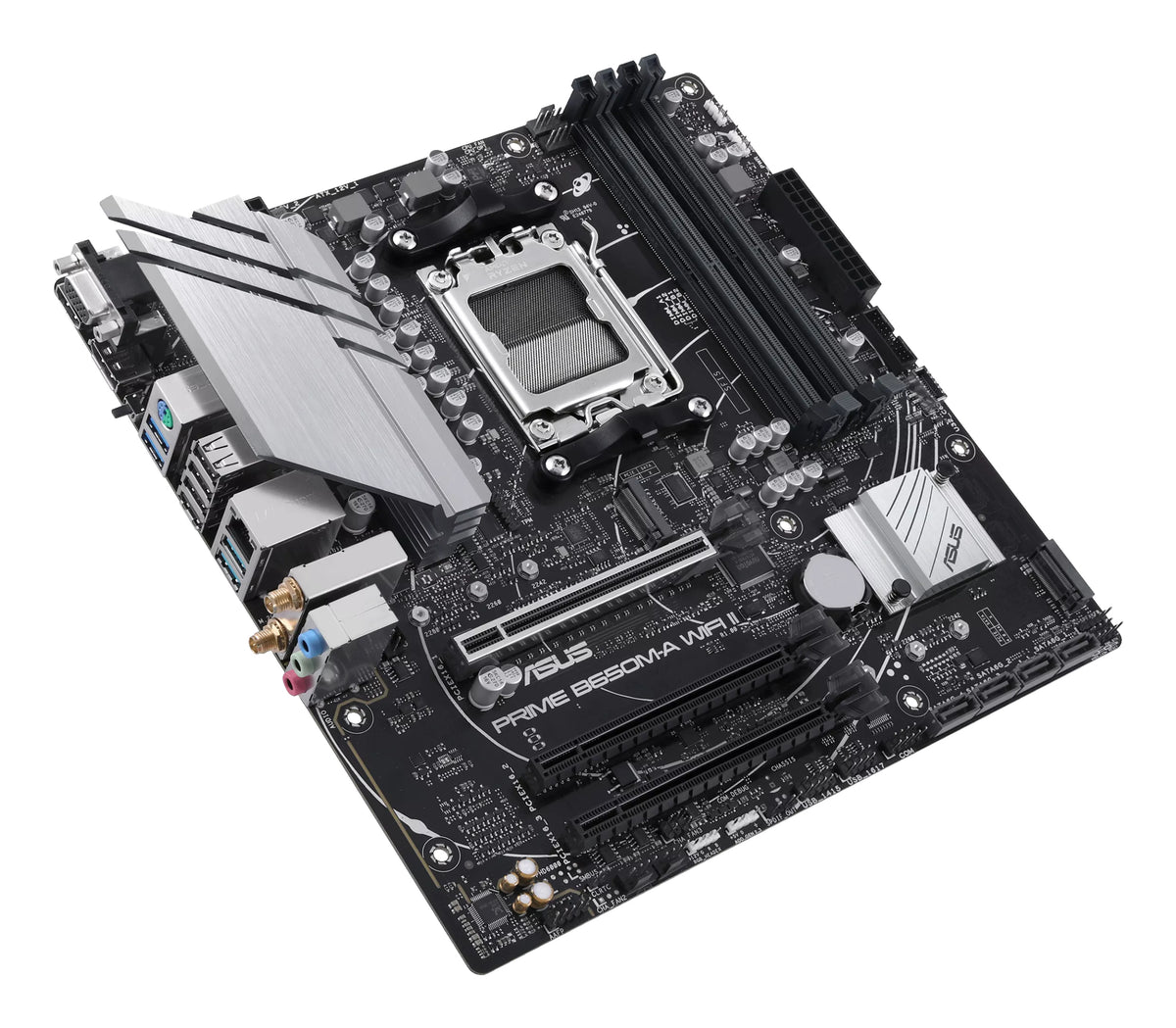 Placa-mãe ASUS PRIME B650M-A WIFI II / 90MB1EG0-M0EAY0 preto - imagem 8