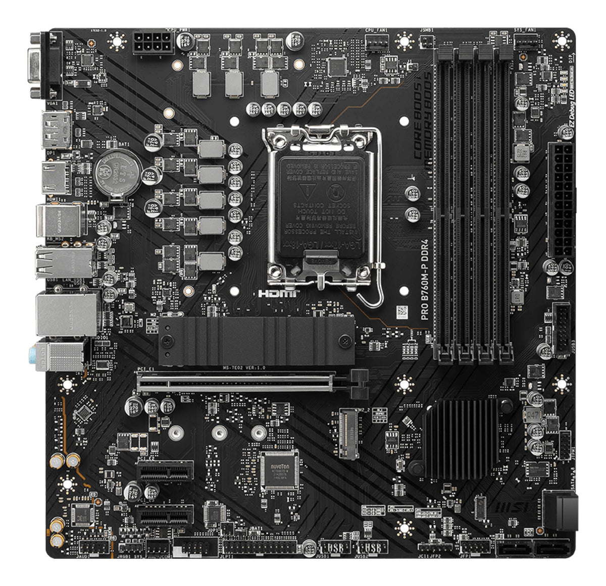 MSI Placa Base PRO B760M-P DDR4 mATX LGA1700 - imagem 6