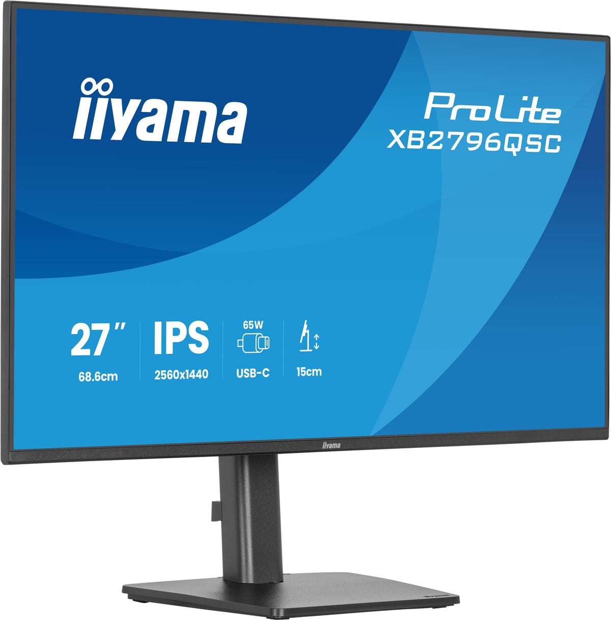 Monitor iiyama ProLite XB2796QSC / XB2796QSC-B1 preto